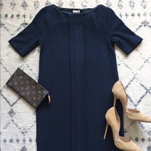 H&M - Flat Front Pleated Shift Dress