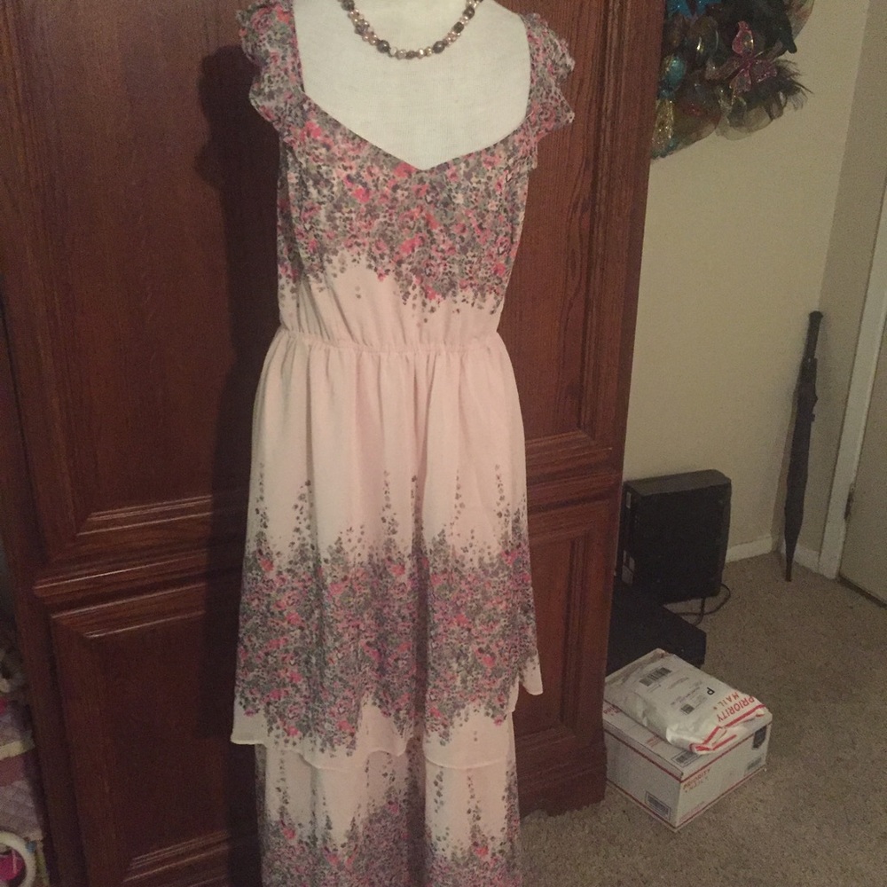 Lauren Conrad layered sundress