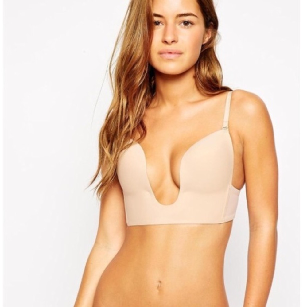 NWT Sexy Deep Plunge Multi-Way Bra 36C/34D