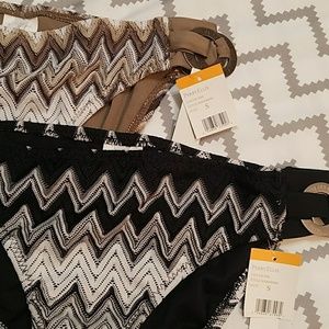 NWT Perry Ellis Bikini bottoms