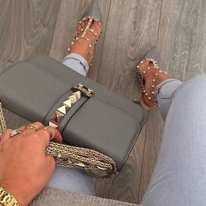 ISO- Valentino Rockstud flats/heels 38.5 to TRADE