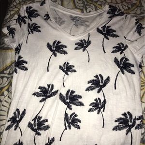 Bass palm tree shirt