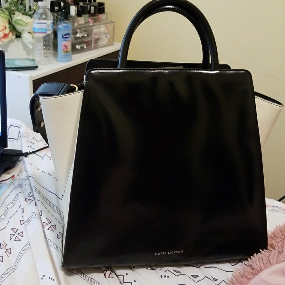 Zac Zac Posen Colorblock North South Eartha tote