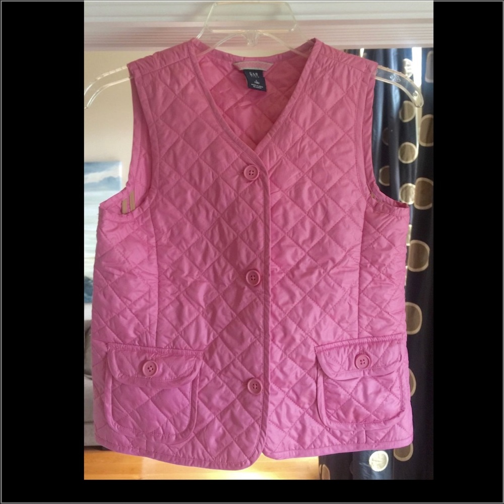 GAP KIDS Size XXL Pink Windbreaker Zipper Hood