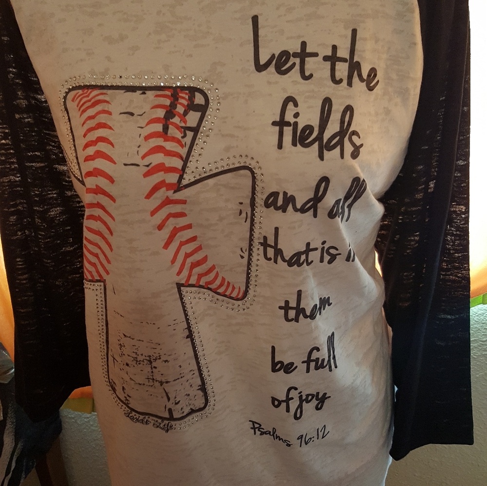 Baseball 3/4 sleve shirt