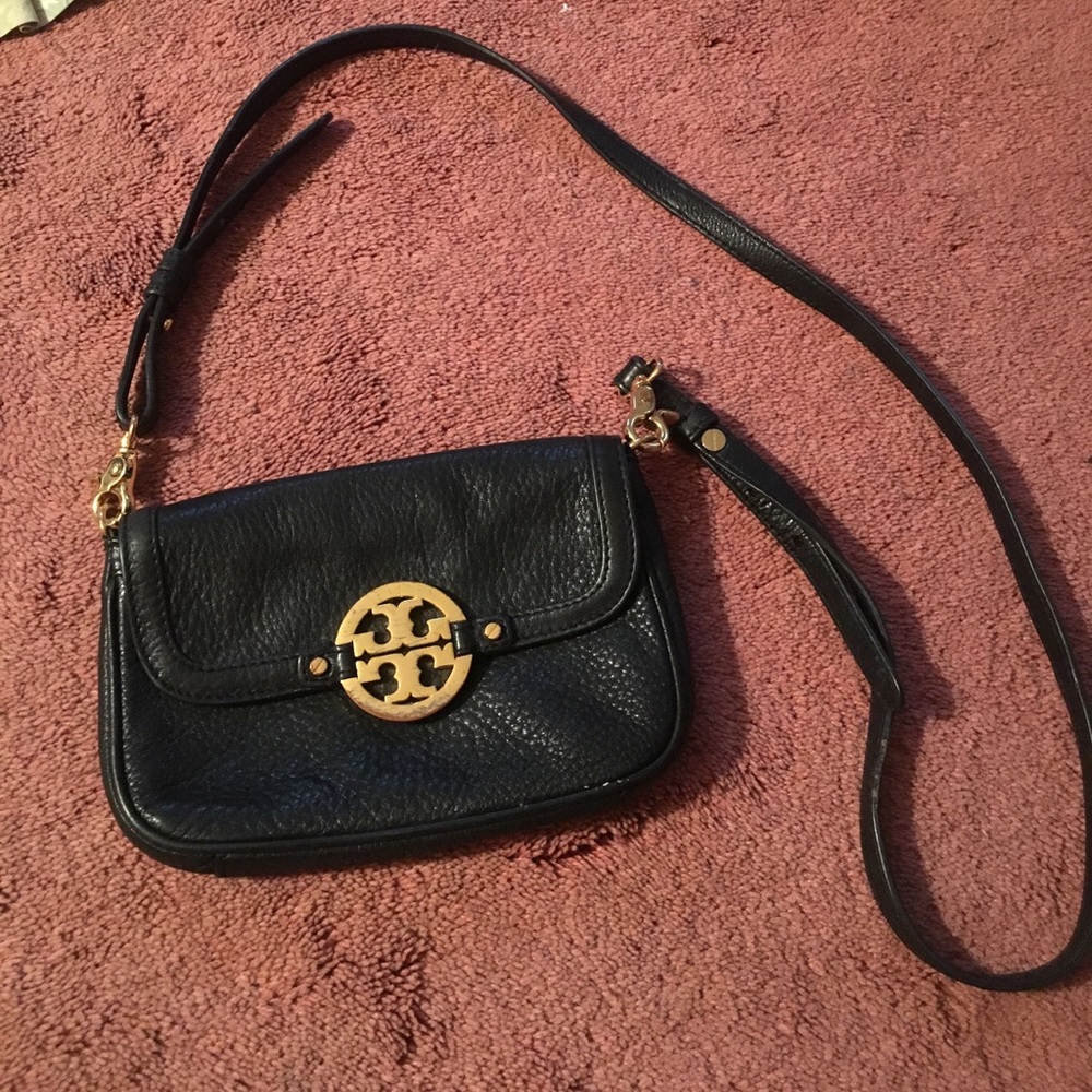 Tory Burch black cross body bag/clutch