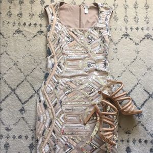 💥SALE💥 Cache -  Sequined Cocktail Dress