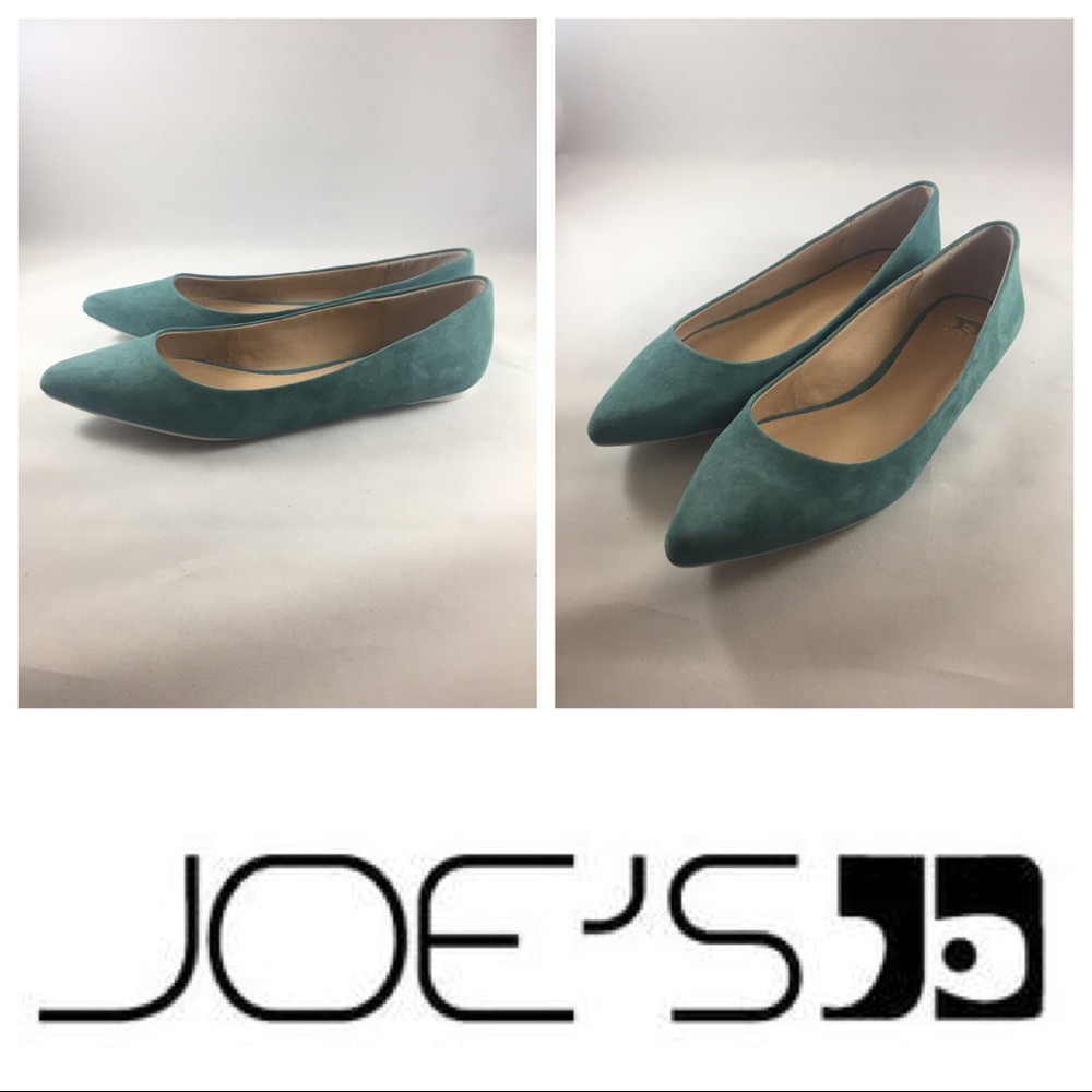 Joe's Jeans | Suede Ballet Flat | Turquoise | 8.5M