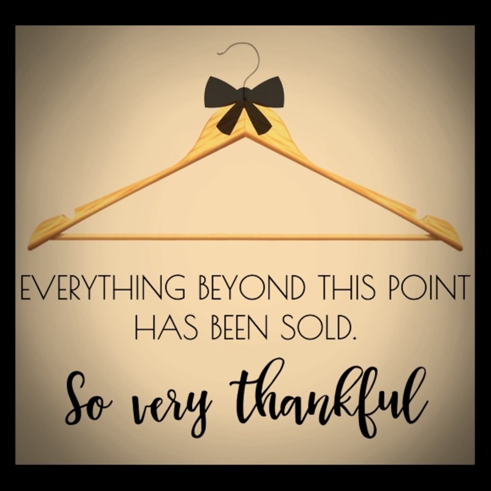 Items Beyond this Point are Sold 💌