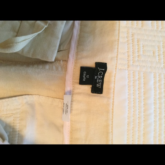 J Crew Linen pants size 12 - Picture 2 of 4