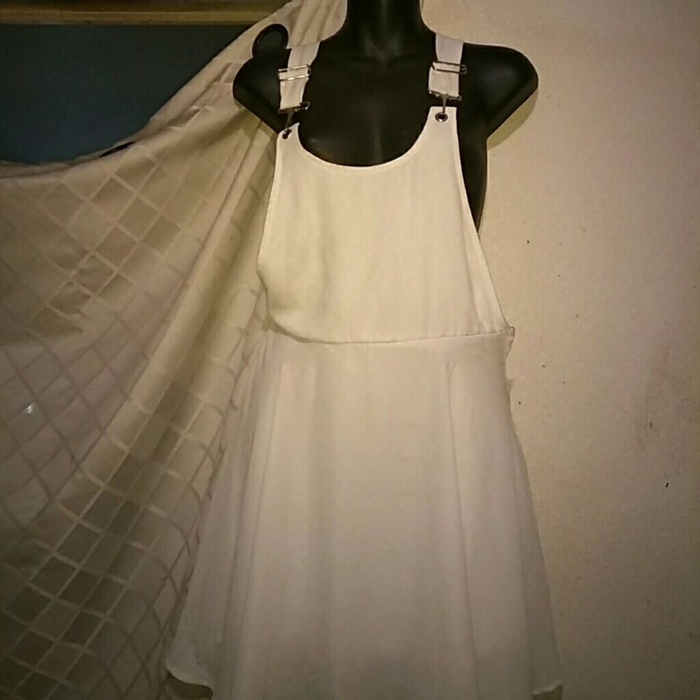 Nasty GAL White coverall dress