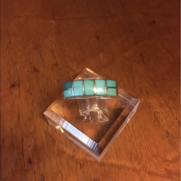 Vintage Native American (Zuni) turquoise ring