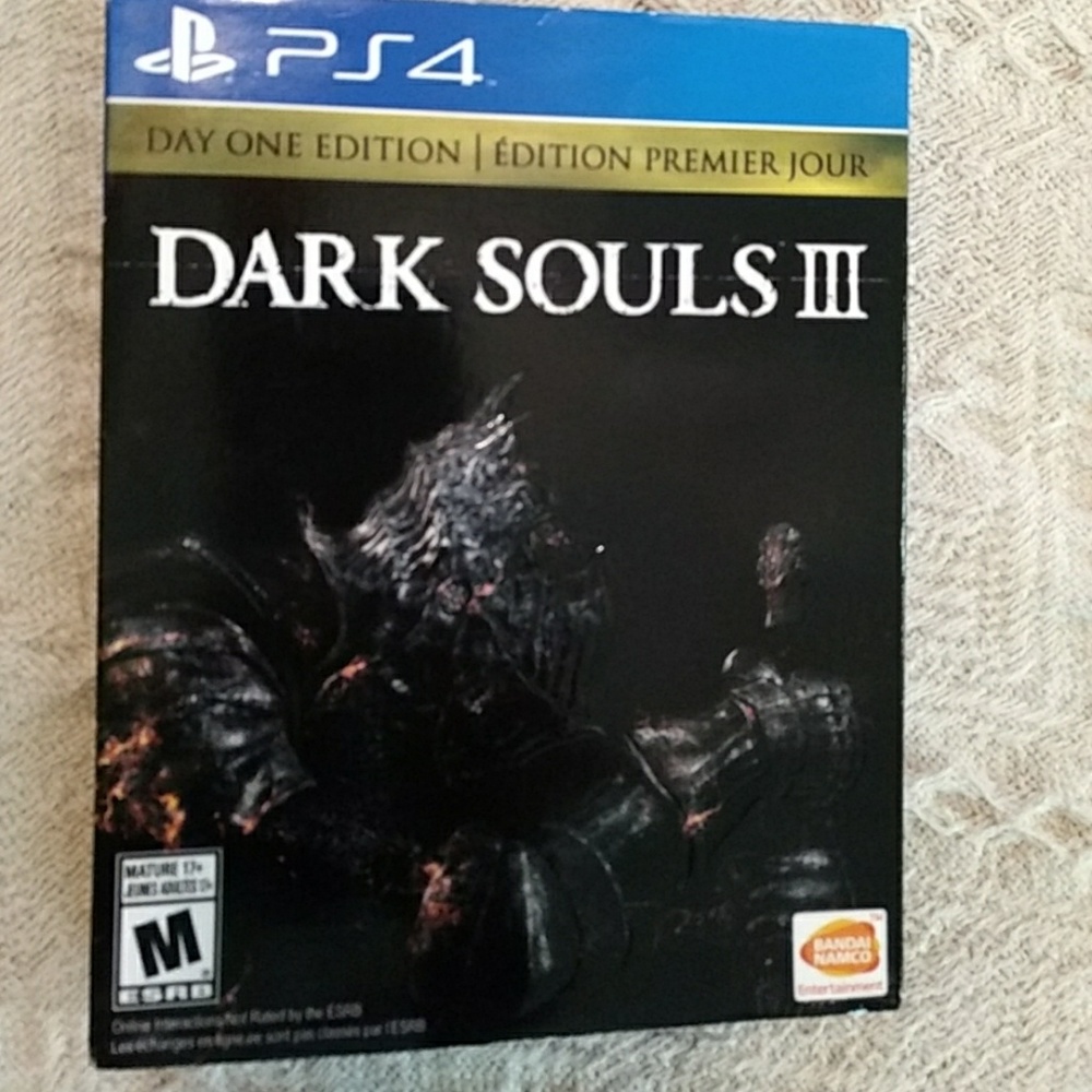 SOLD - on other site-PS4 Game- EUC- Dark Souls lll