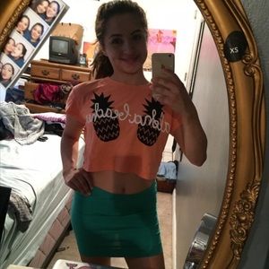 Aloha beaches crop top