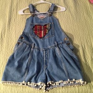 Vintage guess overalls