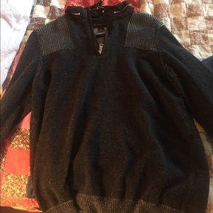 Black international concepts sweater
