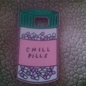 3D Silicone Chill Pills Galaxy S7 Phone Case