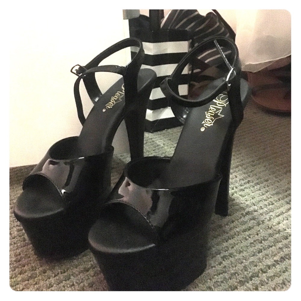 Black heels