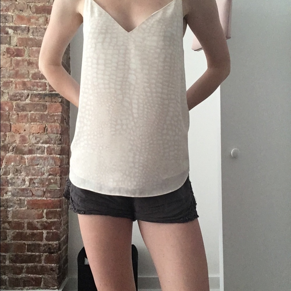 Talula pink printed tank