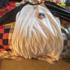 3/4 sleeve north face shirt
