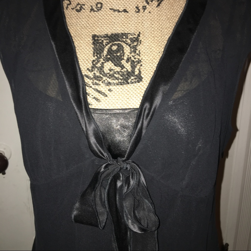 Banana Republic black dressy shirt - Picture 2 of 4