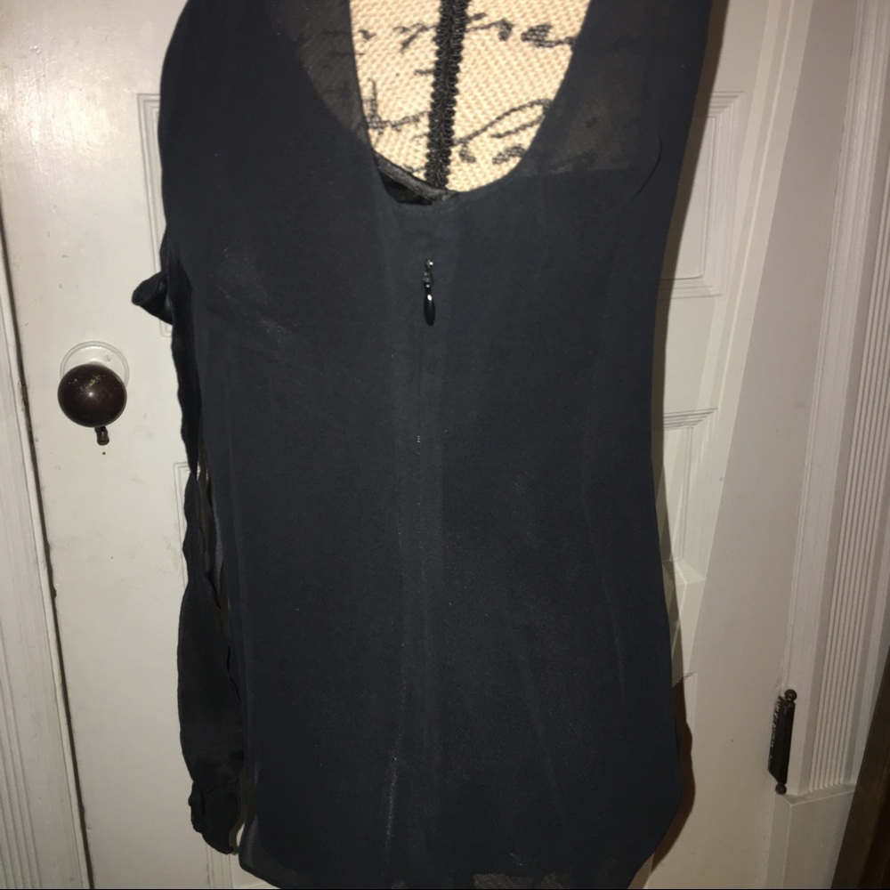 Banana Republic black dressy shirt - Picture 4 of 4
