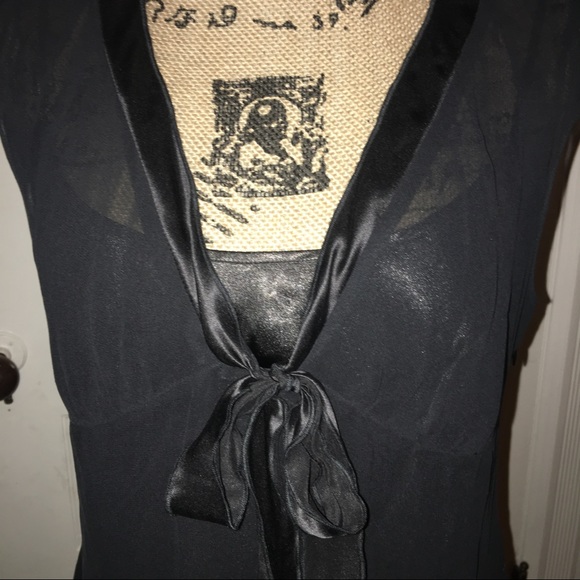 Banana Republic black dressy shirt - Picture 2 of 4