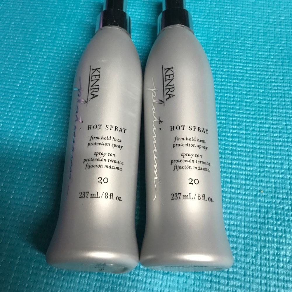 Kenra hot spray firm hold heat protectant spray