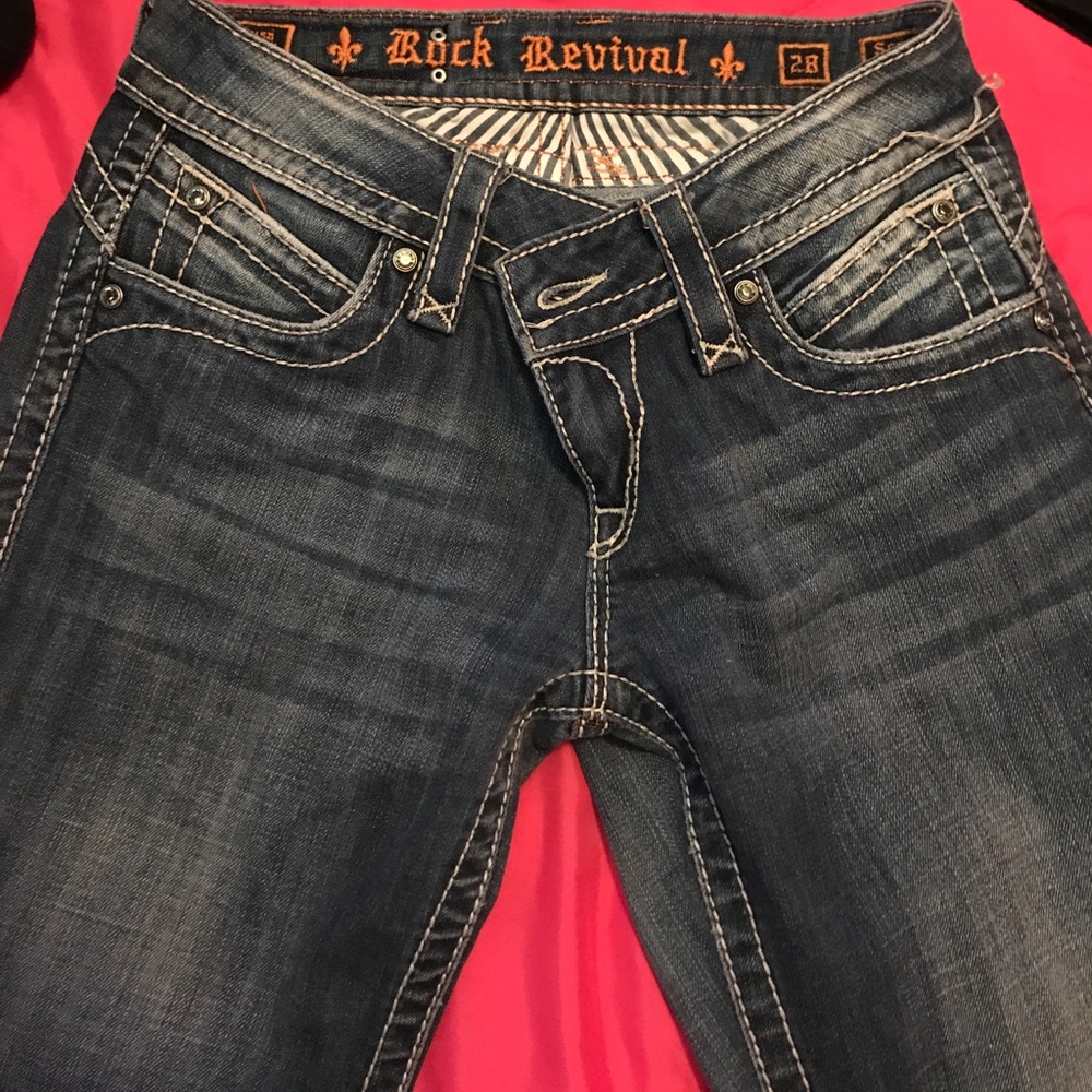 Rock revival jeans worn once!