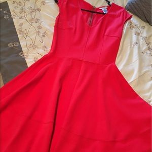 Bar III red dress