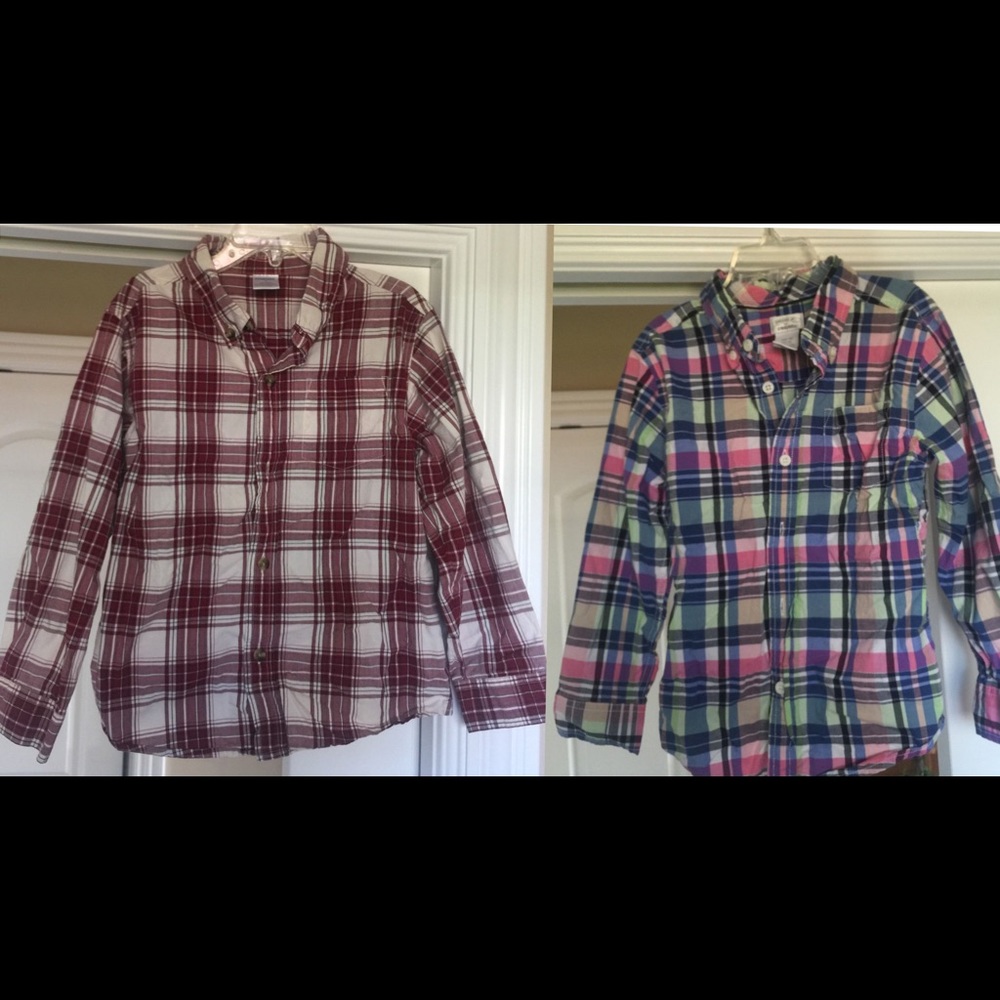Set of 2 Gymboree Size 5-6 Long Sleeved Shirts