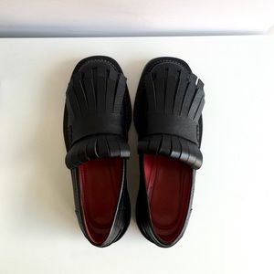 Marni Saffiano Leather Loafers