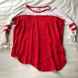 Madewell linen baseball tee