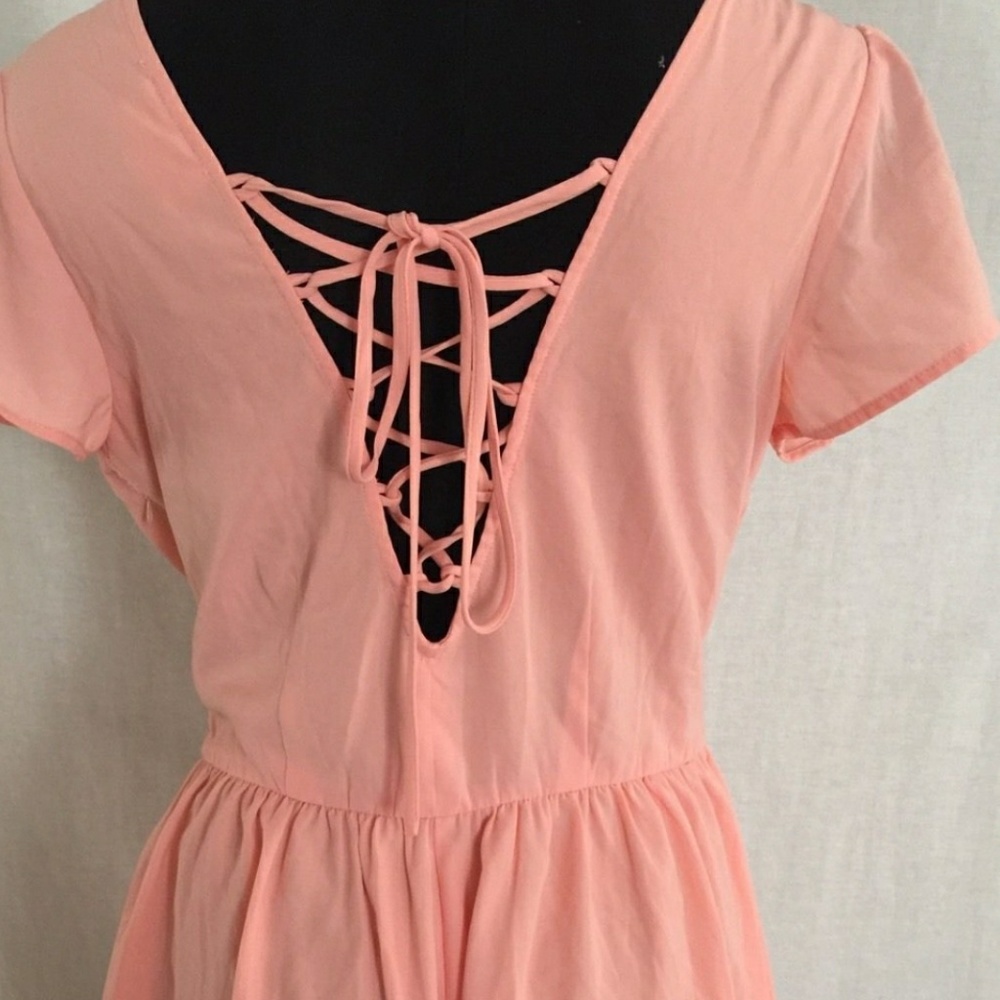 Light pink LA Hearts romper - Picture 3 of 4