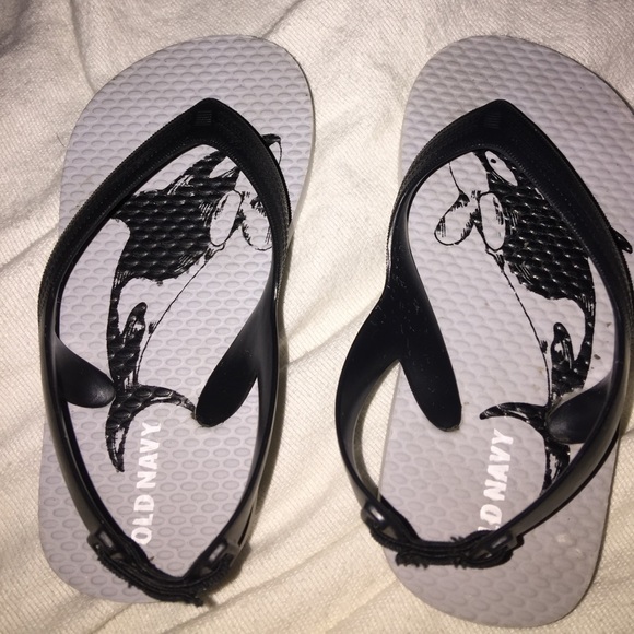 Old Navy Toddler Whale Sandals - Picture 2 of 3