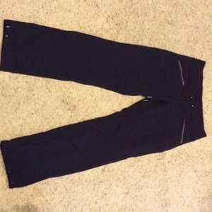 Athleta black joggers small petite.