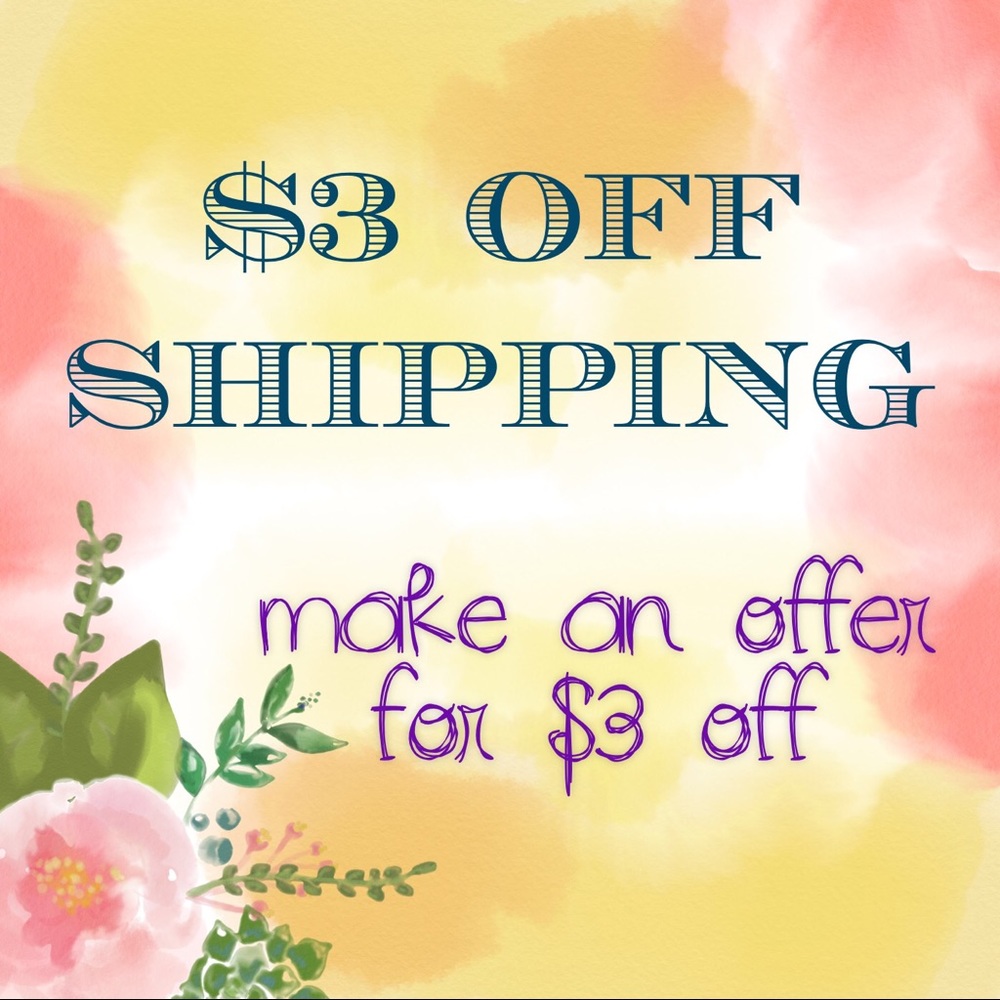 🌸SHIPPING DISCOUNT🌸