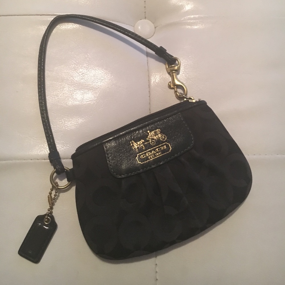 Authentic Coach wristlet/coin purse