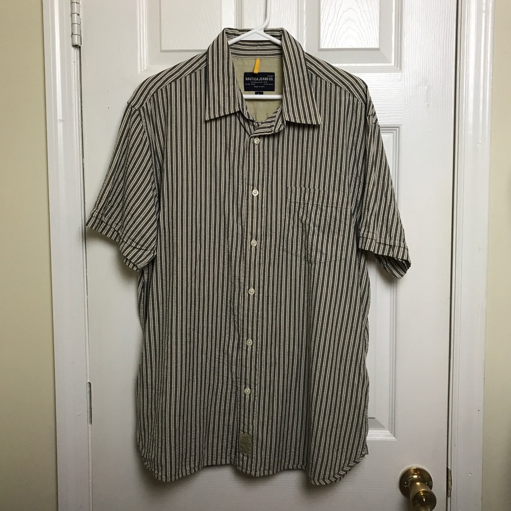 Nautica Jeans Co Shirt Size L