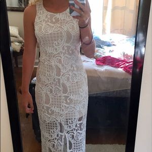 Lace formal dress