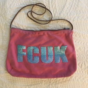French Connection satchel purse