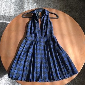 Houndstooth Mini Dress