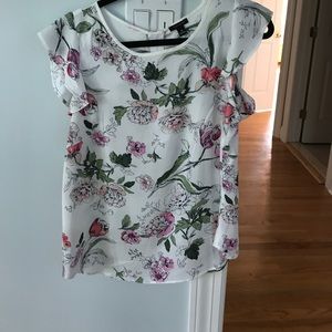 Flutter sleeve blouse 100% Polyester