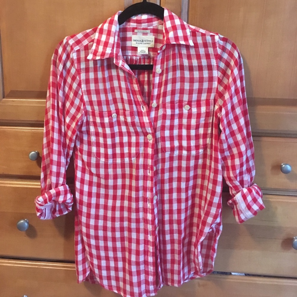 Plaid Denim & Supply shirt