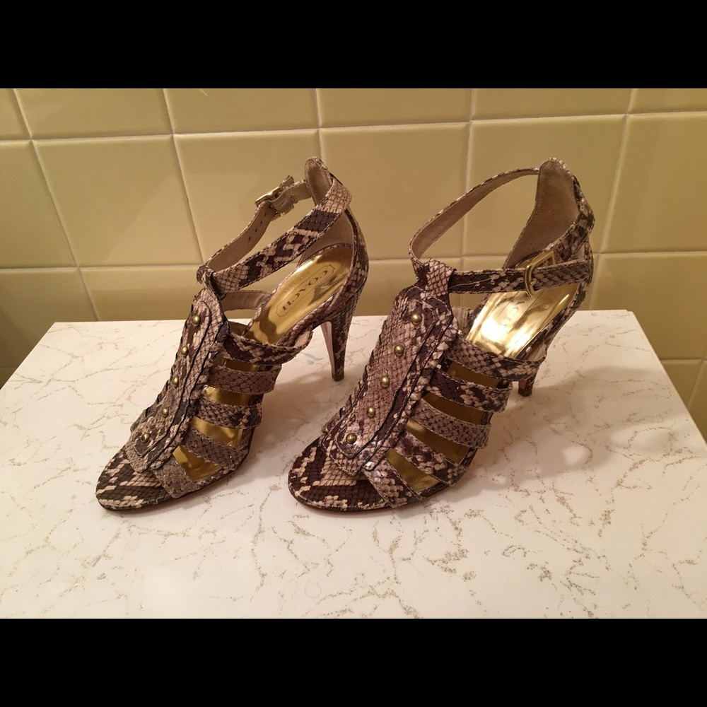 Coach Python Open Toe Sandals - image 1