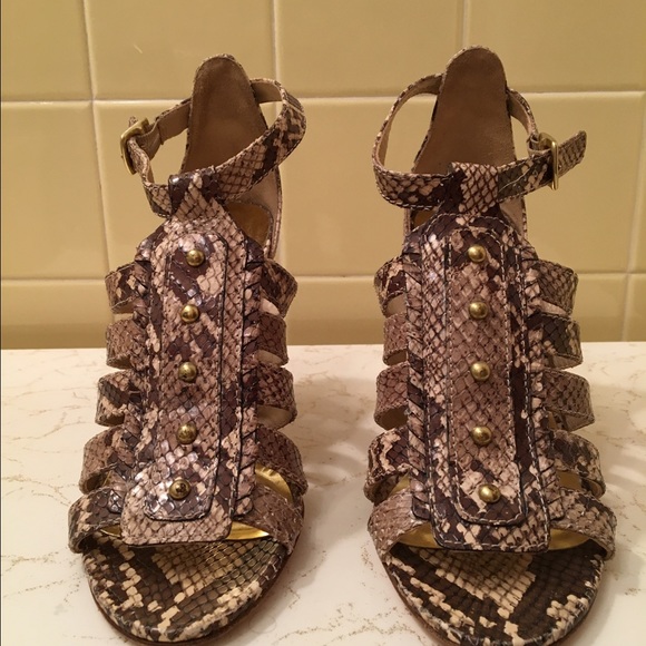 Coach Python Open Toe Sandals - Picture 2 of 4