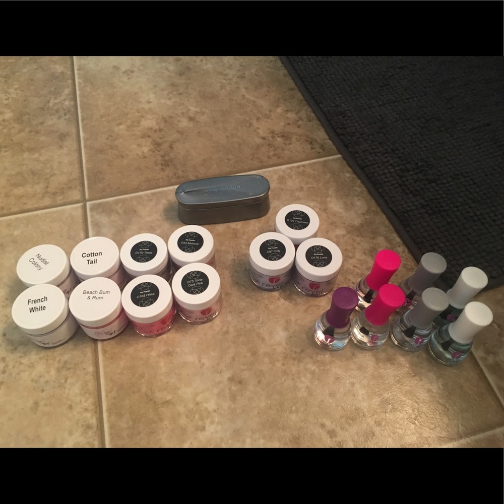 Revel nail & peppigel dip powder