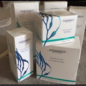 Arbonne Seasource Detox Spa 6 Piece Kit