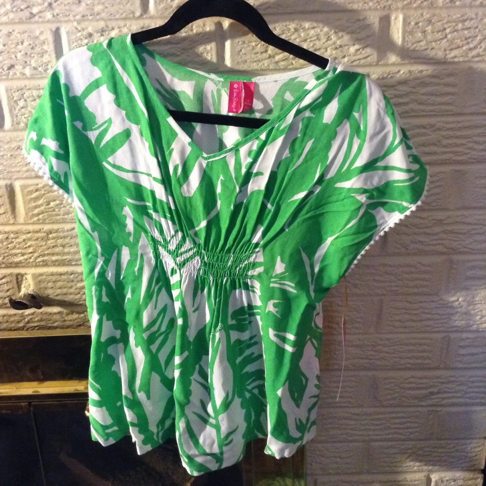 Lilly Pulitzer Boom Boom girls top L (10/12)