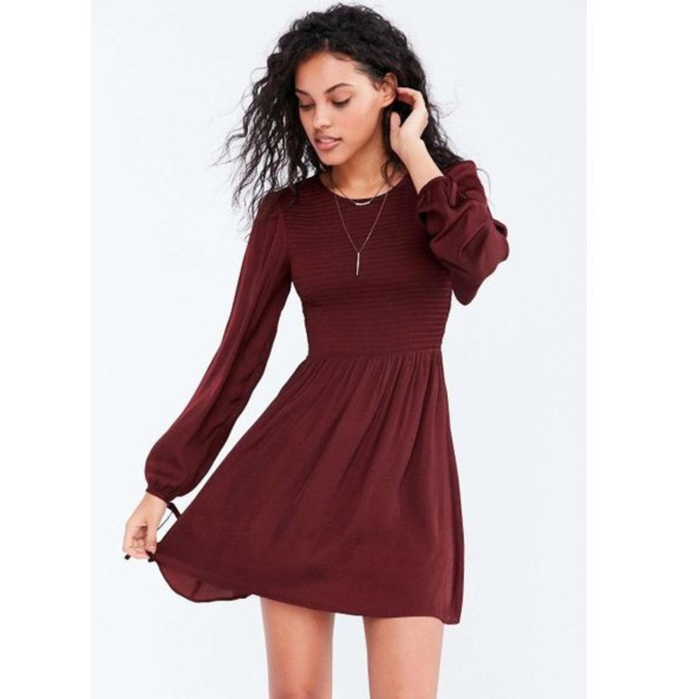 Urban outfitters kimchi maroon colored dress!